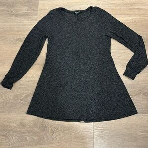 Size small long grey Lily Morgan sweater